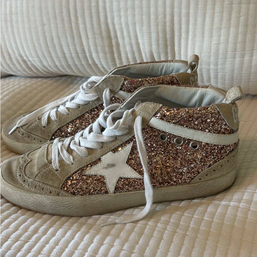 Golden Goose High Tops Pink